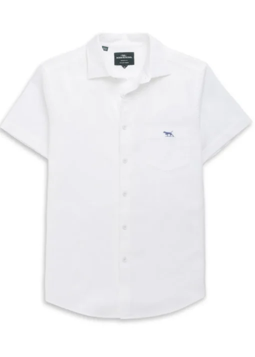 Airtex Shirt - Blanc