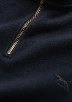 Alton Ave 1/4 Zip Neck - Eclipse