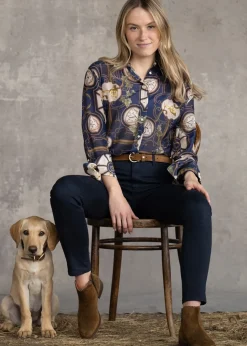 American Luxe Shirt - Evening Blue