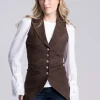 Anna Waistcoat - Brown