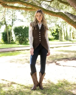 Anna Waistcoat - Brown