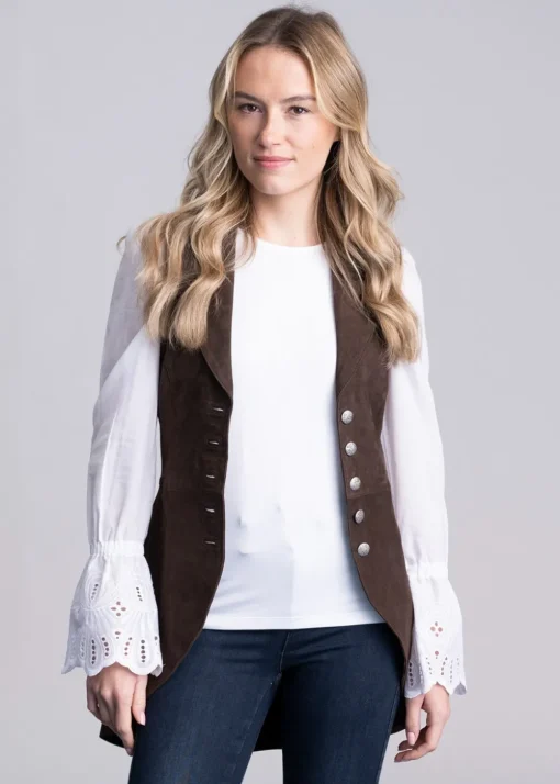 Anna Waistcoat - Brown