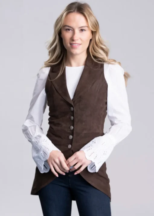 Anna Waistcoat - Brown