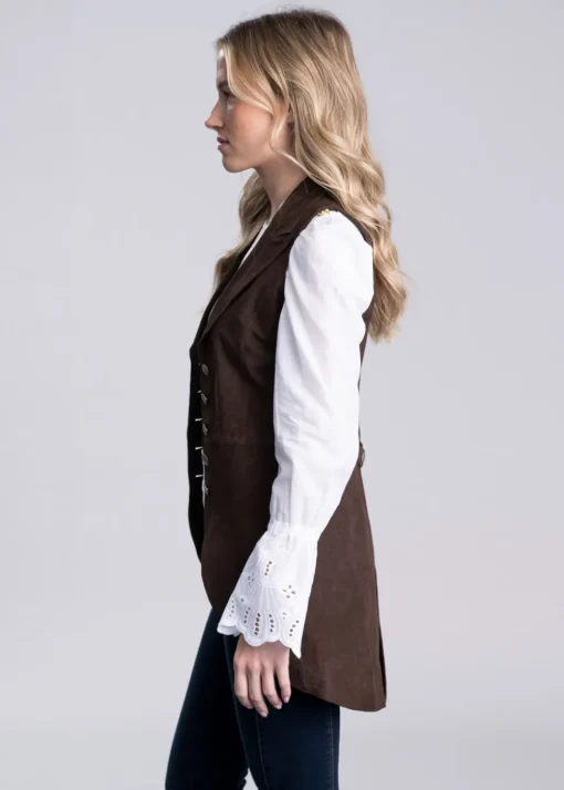 Anna Waistcoat - Brown
