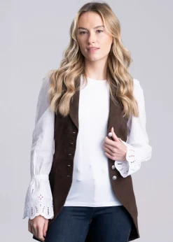 Anna Waistcoat - Brown