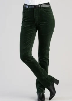 Apollo Needle Cord Jeans - Forest