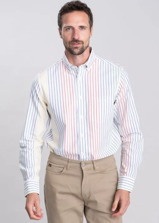 Archive Oxford Multi Stripe Shirt - Multicolor