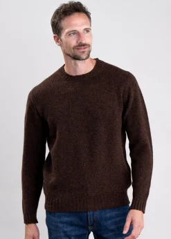 Aryan Crew Neck - Coffee