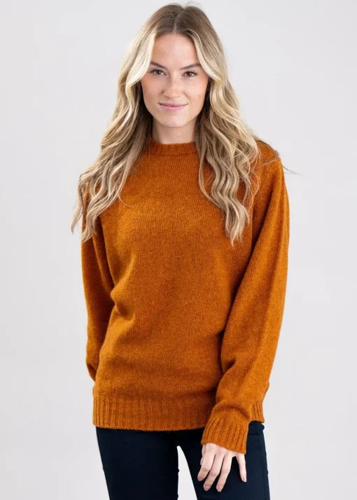 Aryan Crew Neck - Vintage Orange