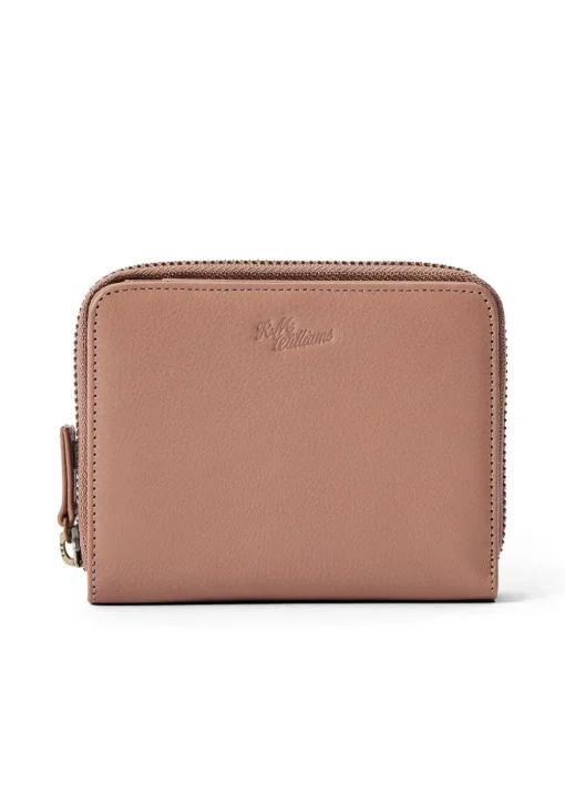 Avalon Zip Around Wallet - Dusty Pink