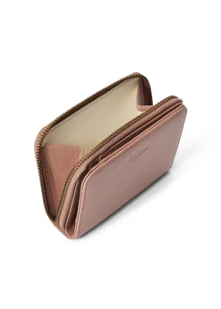 Avalon Zip Around Wallet - Dusty Pink