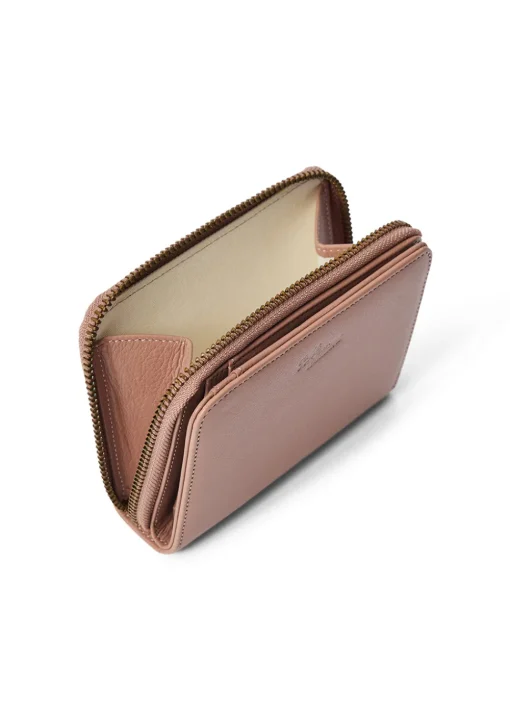 Avalon Zip Around Wallet - Dusty Pink