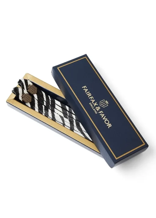 Boot Tassels - Zebra