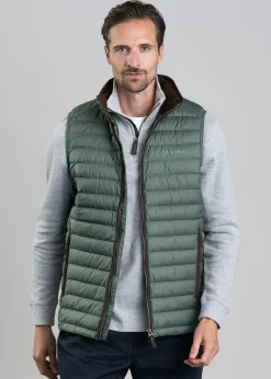 Bowden Down Gilet - Pine Green