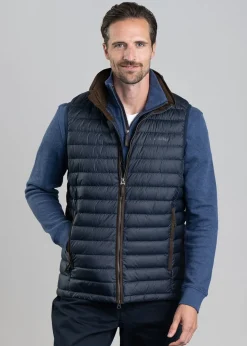 Bowden Down Gilet - True Navy