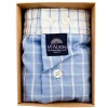 Boxer Shorts - Blue and White Check