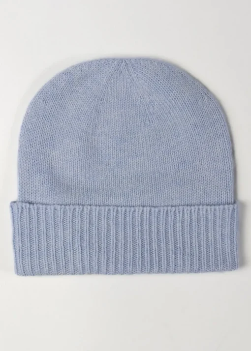 Briar Cashmere Beanie - Coast