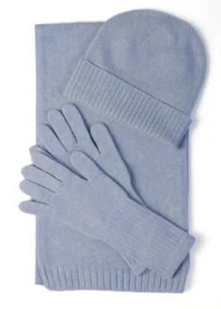 Briar Cashmere Beanie - Coast