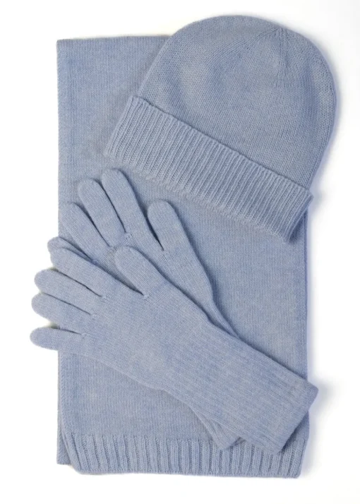Briar Cashmere Beanie - Coast