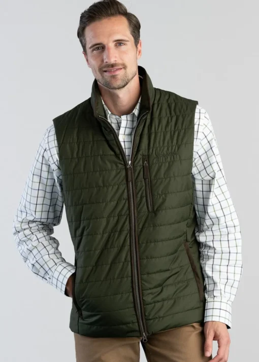 Brora Gilet - Forest