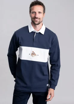 Buck Rugby Shirt - Navy