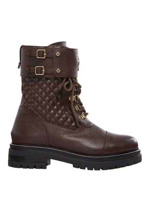 Camden Biker Boots - Chocolate