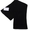 Cashmere Ribbed Scarf - Charcoal