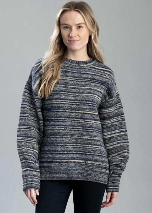 Cassie Knitted Jumper - Grey Multi