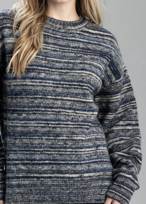 Cassie Knitted Jumper - Grey Multi