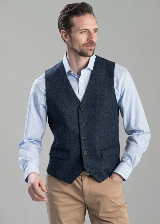 Charlie Waistcoat - Indigo