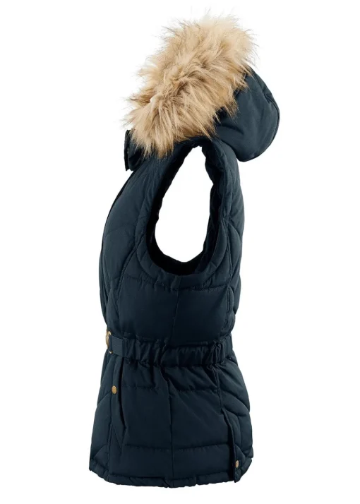 Charlotte Padded Gilet - Navy Blue