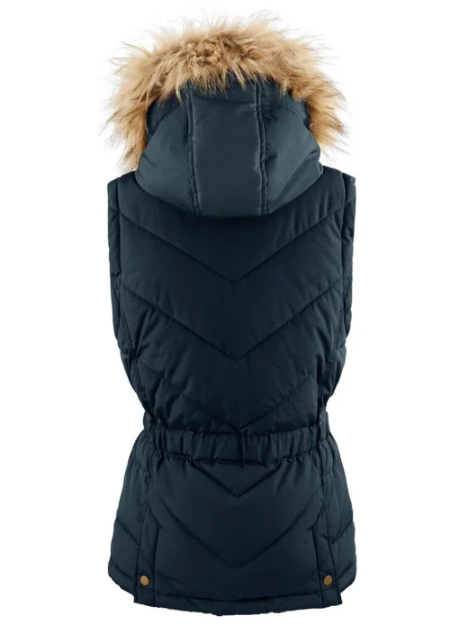 Charlotte Padded Gilet - Navy Blue