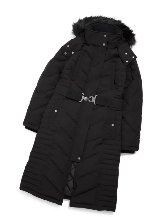 Charlotte Sport Longline Coat - Black