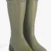 Chasseur Cuir Ladies Wellingtons - Vert Vierzon