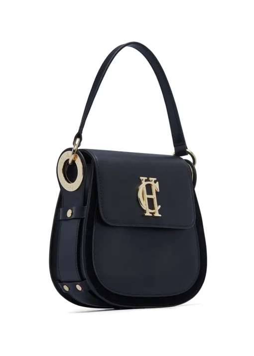 Chelsea Saddle Bag - Soft Black
