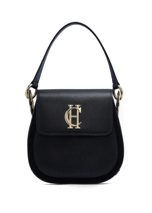 Chelsea Saddle Bag - Soft Black