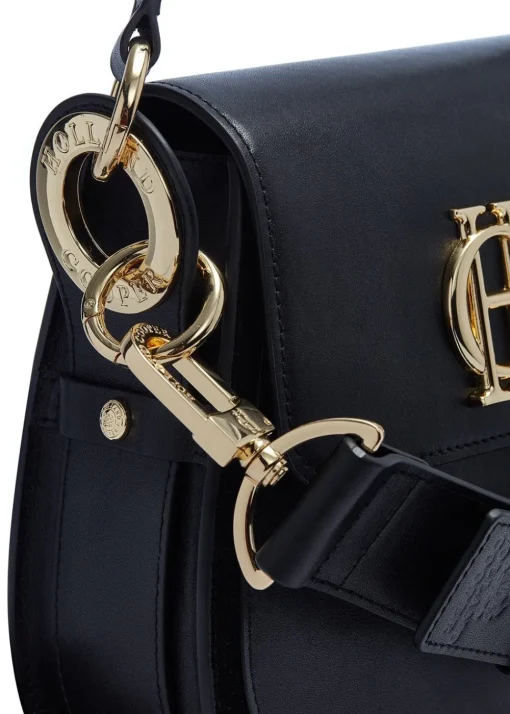 Chelsea Saddle Bag - Soft Black