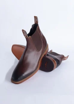 Chinchilla Boots - Bordeaux