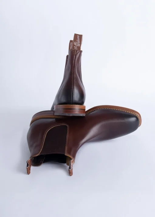 Chinchilla Boots - Bordeaux