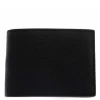 City Wallet with Coin Pocket - Black