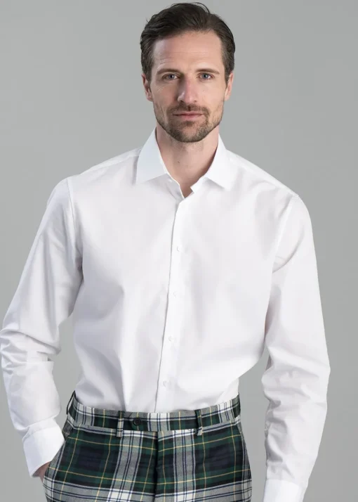 Classic Pure Cotton Shirt - White