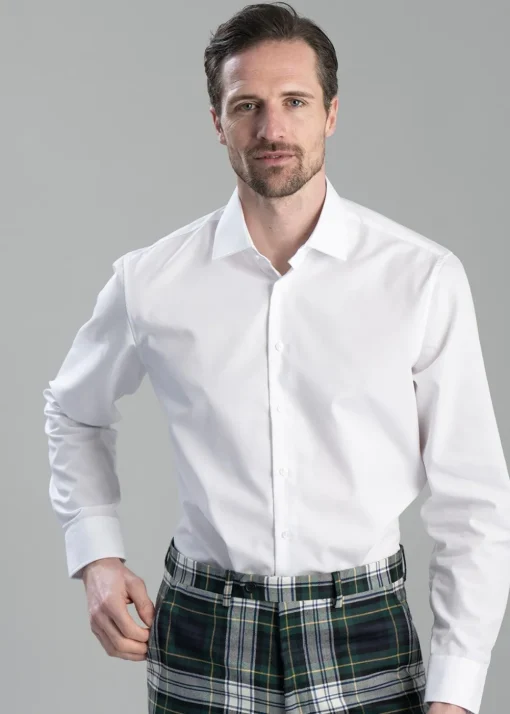 Classic Pure Cotton Shirt - White
