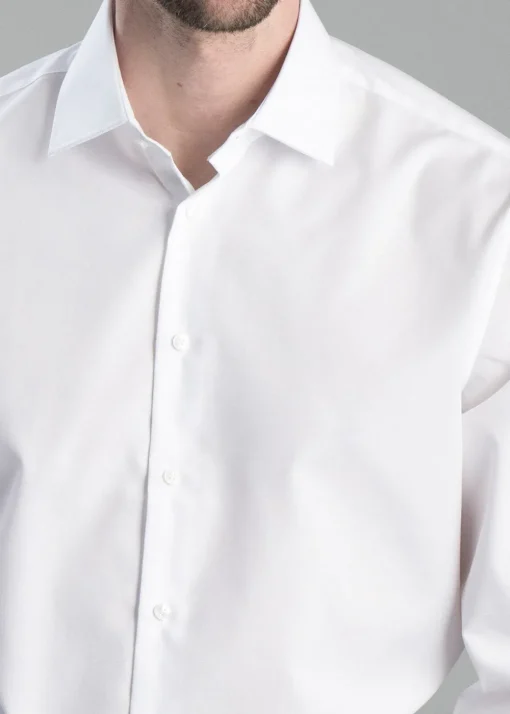 Classic Pure Cotton Shirt - White