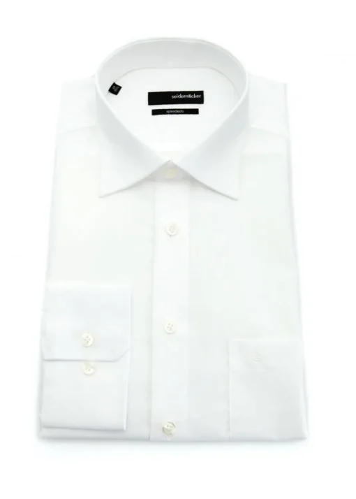 Classic Pure Cotton Shirt - White
