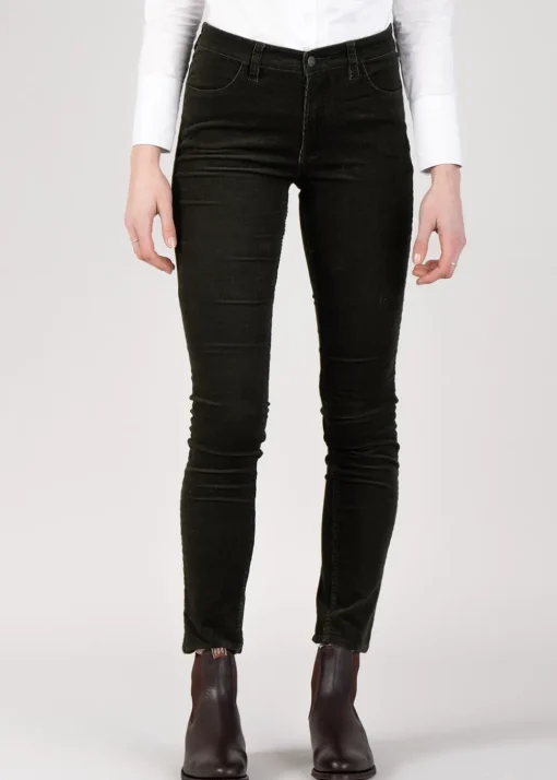 Clover Cord Jean - Forest