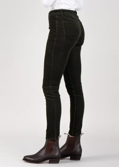 Clover Cord Jean - Forest
