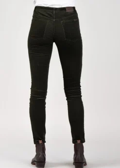 Clover Cord Jean - Forest