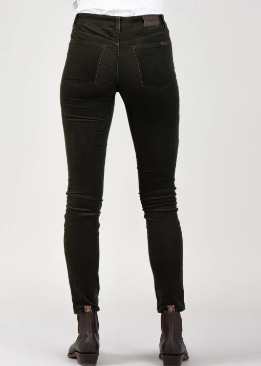 Clover Cord Jean - Forest