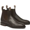 Comfort Kangaroo Craftsman Boots - Chestnut