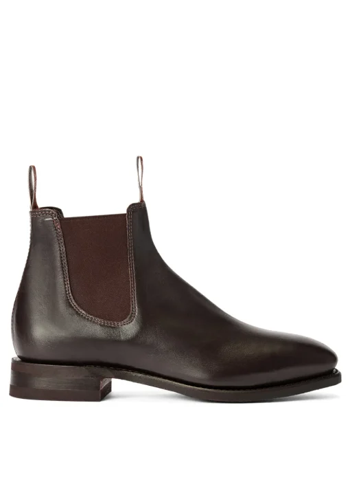 Comfort Kangaroo Craftsman Boots - Chestnut